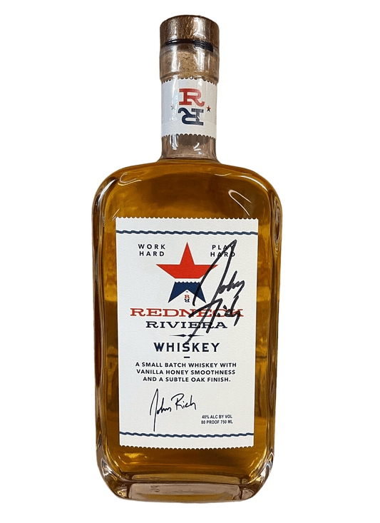 Redneck Riviera American Whiskey Autographed Bottle by CraftShack Spirits Marketplace