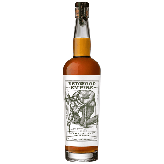 Redwood Empire 'Emerald Giant' Rye Whiskey by CraftShack Spirits Marketplace