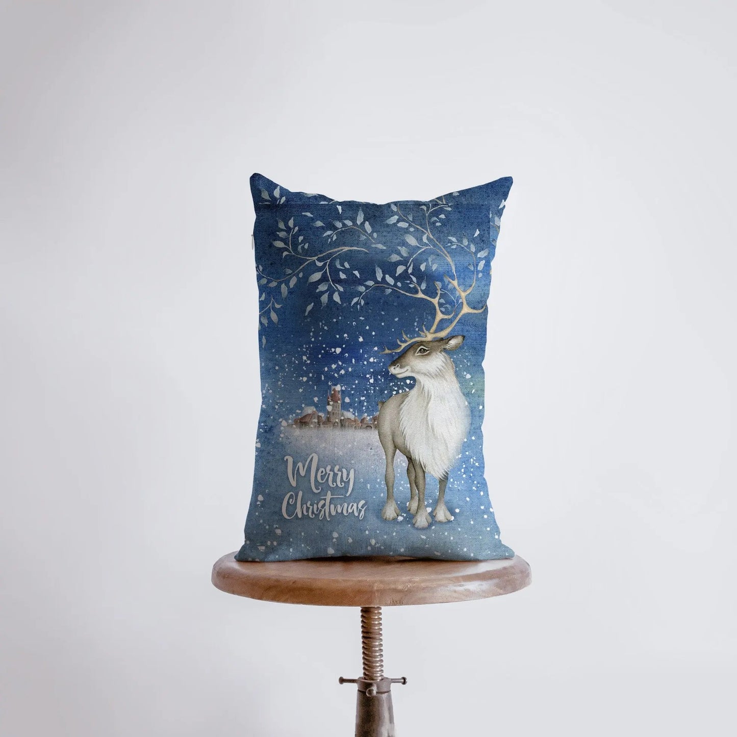 Reindeer | Throw Pillows | Christmas Pillow | Christmas Home Decor | Cute Home Decor | Christmas Throw Pillows | Decor Pillows for Couch by UniikPillows