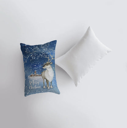 Reindeer | Throw Pillows | Christmas Pillow | Christmas Home Decor | Cute Home Decor | Christmas Throw Pillows | Decor Pillows for Couch by UniikPillows