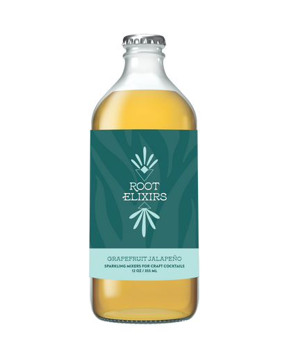 Root Elixirs Sparkling Premium Cocktail Mixers- 2 Bottles 12 oz by Farm2Me