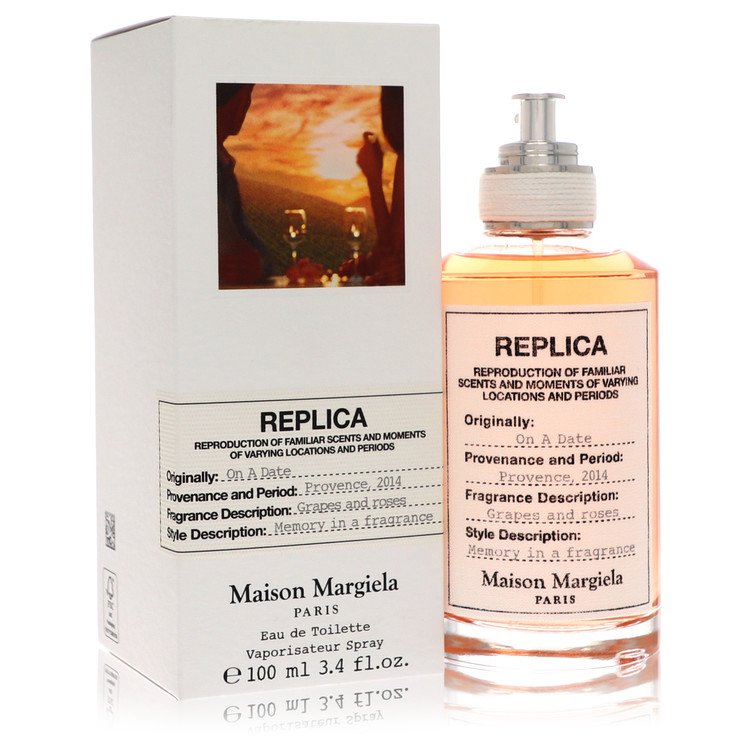 Replica On A Date by Maison Margiela Eau De Toilette Spray (Unisex) 3.4 oz for Men by Avera Group