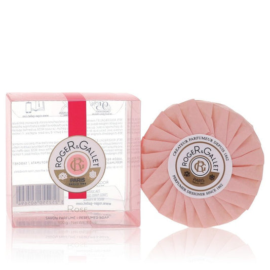 Roger & Gallet Rose by Roger & Gallet Soap 3.5 oz for Women by Avera Group