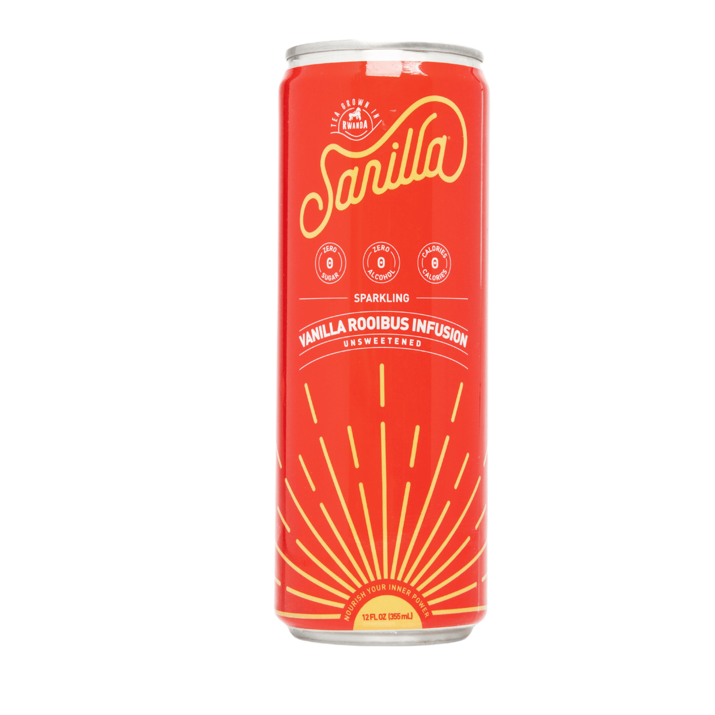 Sarilla Organic Antioxidant Rooibos Vanilla Spritzer - 12 Cans by Farm2Me