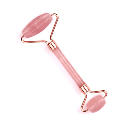 Rose Quartz Facial Roller by Moon & Ivy