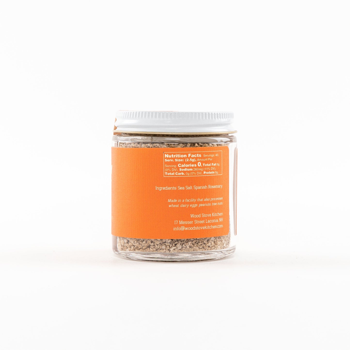 Rosemary Sea Salt (new label!) by Wood Stove Kitchen