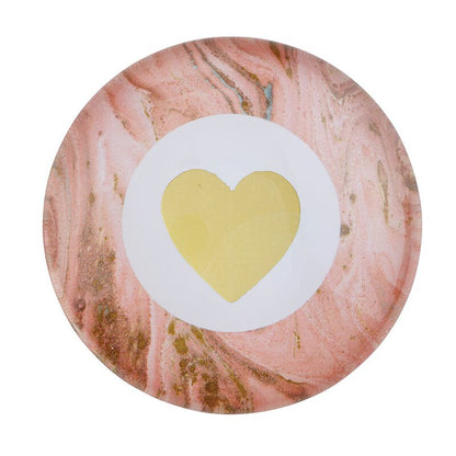 Round Glass Magnets | Metallic Gold Text | 10 Options Mix and Match by The Bullish Store