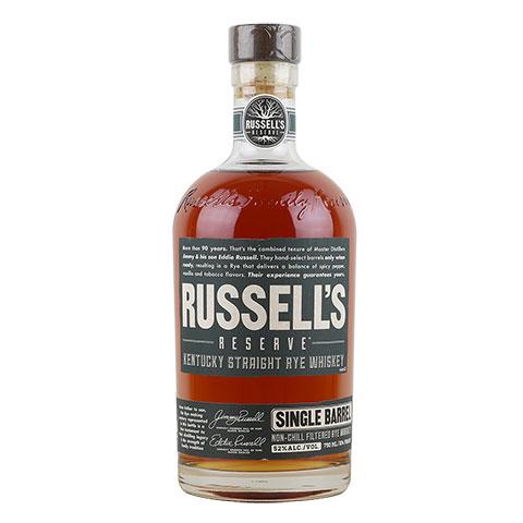 Russell's Reserve Single Barrel Rye Whiskey by CraftShack Liquor Store