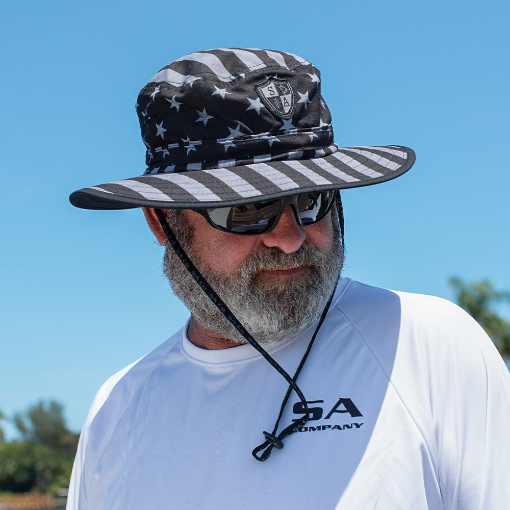 Bucket Hat | Blackout American Flag 2.0 by Soul of Adventure