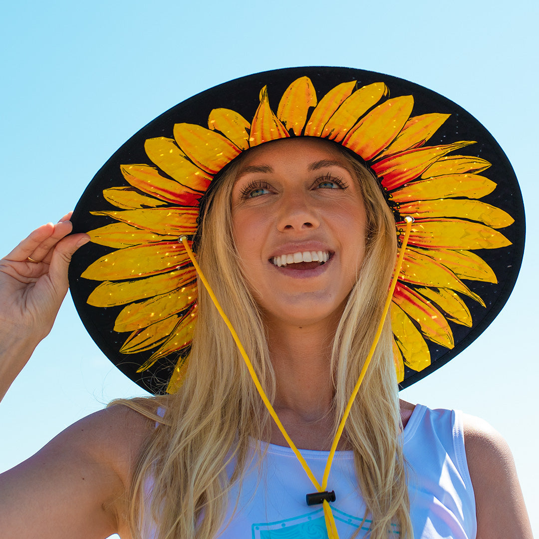 Under Brim Straw Hat | Sunflower 2.0 by Soul of Adventure