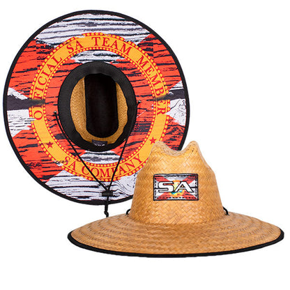 Palms Under Brim Straw Hat | SA State Seal by Soul of Adventure