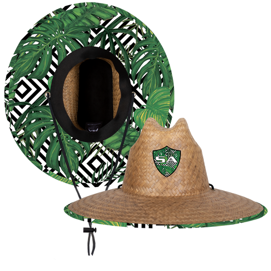 Palms Under Brim Straw Hat | Palms Deco by Soul of Adventure