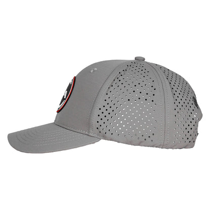 Performance Snapback | Red Crest | Grey by Soul of Adventure