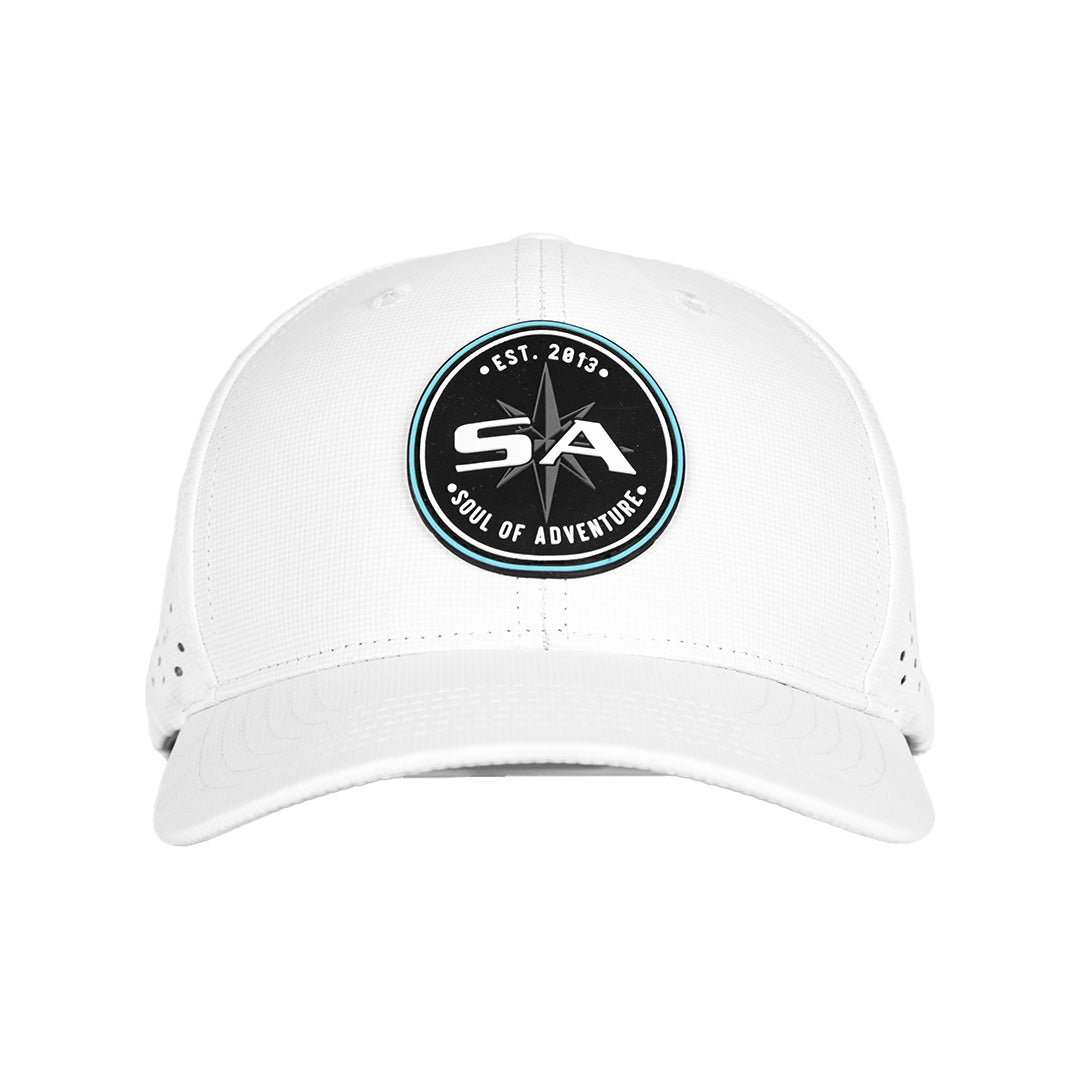 Performance Snapback | Blue Crest | White by Soul of Adventure