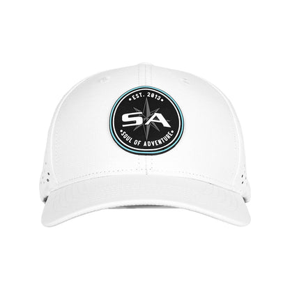 Performance Snapback | Blue Crest | White by Soul of Adventure