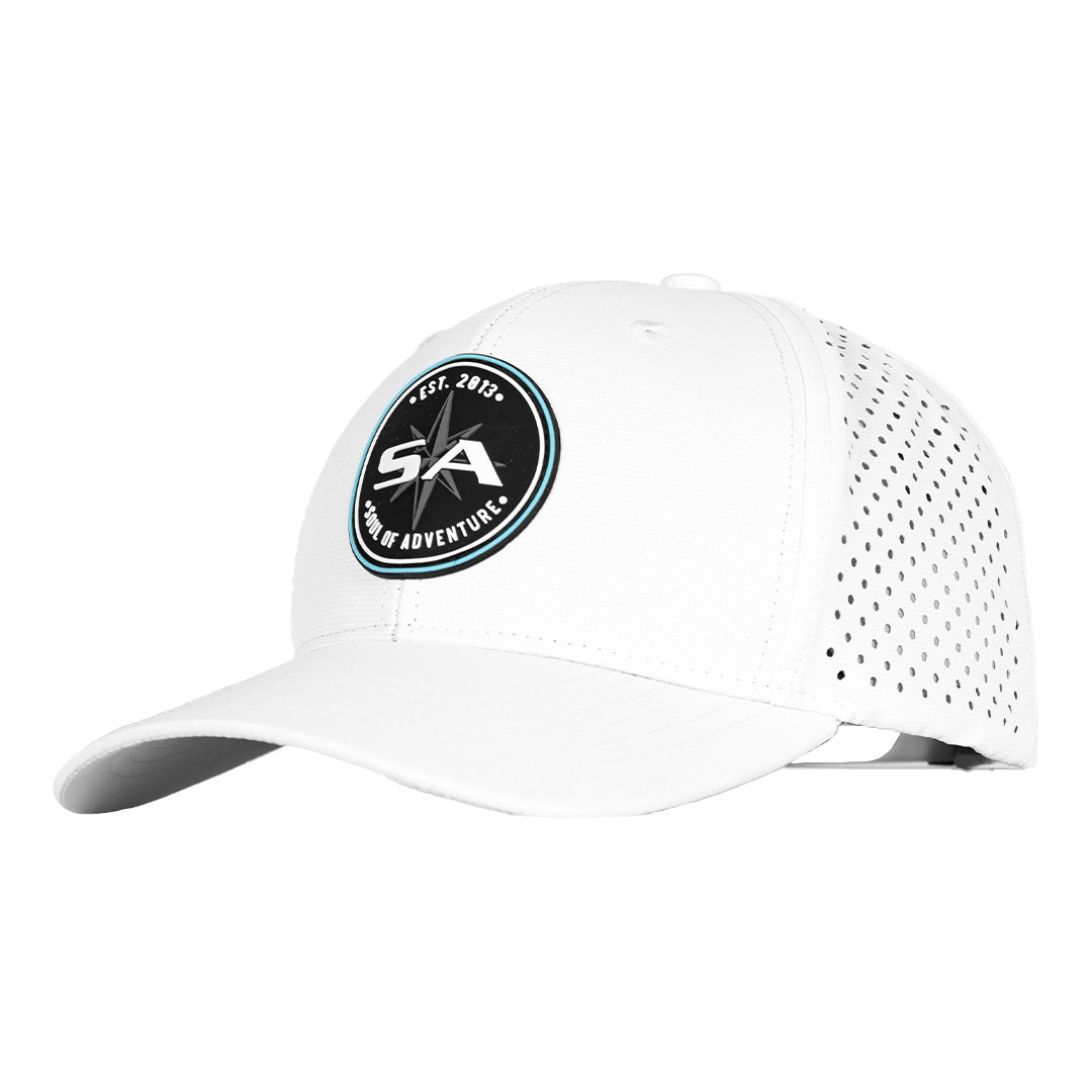 Performance Snapback | Blue Crest | White by Soul of Adventure