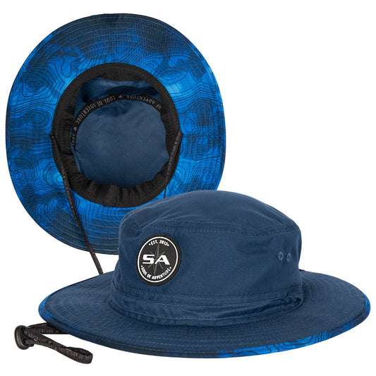 Bucket Hat | Underwater Topography 2.0 by Soul of Adventure