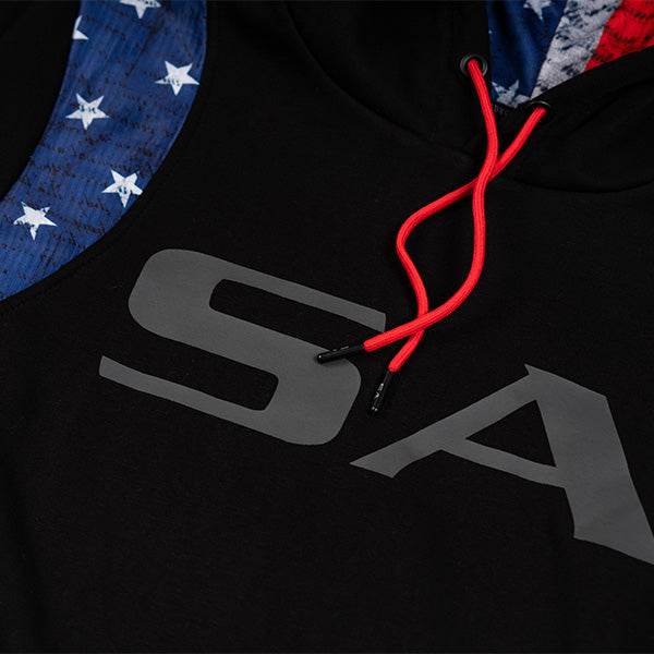 Honor Lined Hoodie | American Flag | SA by Soul of Adventure