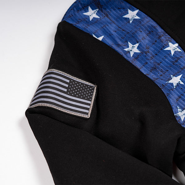 Honor Lined Hoodie | American Flag | SA by Soul of Adventure