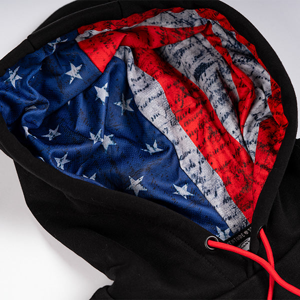 Honor Lined Hoodie | American Flag | SA by Soul of Adventure