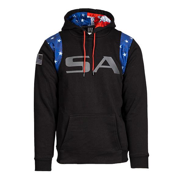 Honor Lined Hoodie | American Flag | SA by Soul of Adventure