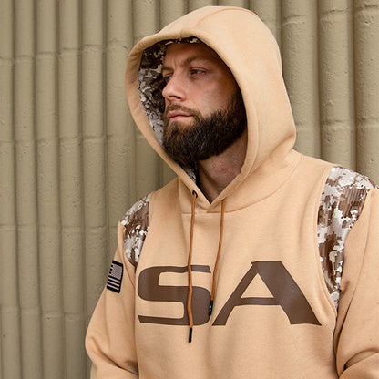 Honor Lined Hoodie | Desert Digi Camo | SA by Soul of Adventure