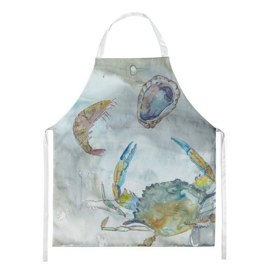 Crab, Shrimp and Oyster Watercolor Apron SC2010APRON by Caroline's Treasures