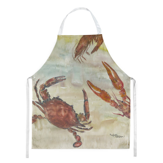 Crab, Shrimp, Oyster Yellow Sky Apron SC2023APRON by Caroline's Treasures