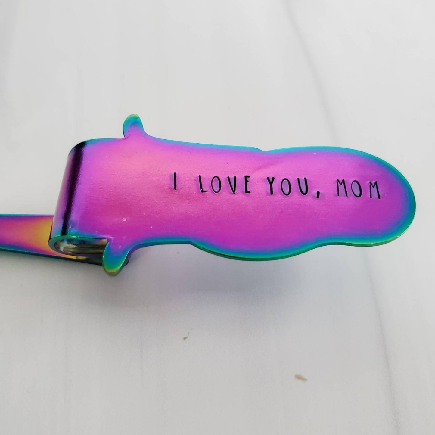 SEAS THE DAY Rainbow Mermaid Spoon by Salt and Sparkle