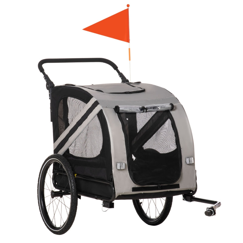 2-In-1 Pet Bike Trailer Stroller by Furr Baby Gifts