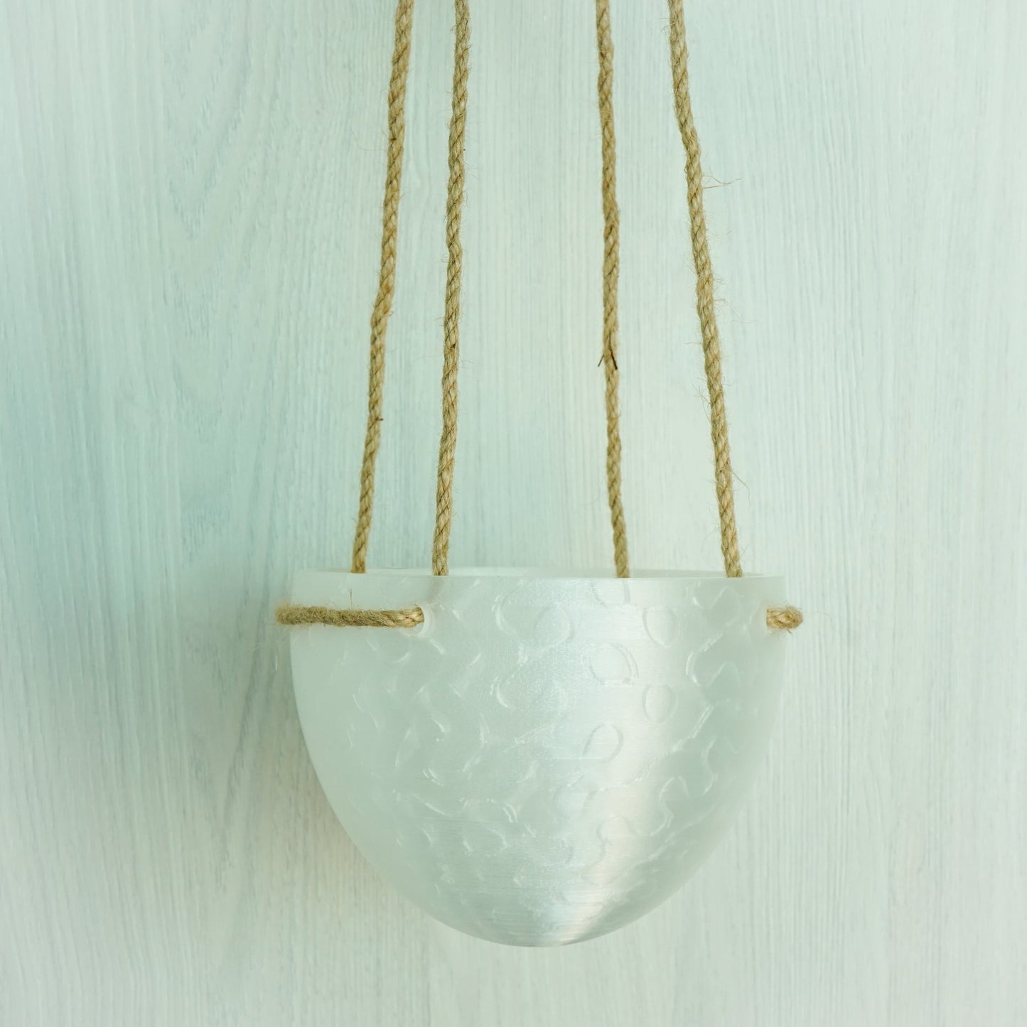 Minimalist Hanging Plant Pot with Drainage by Rosebud HomeGoods