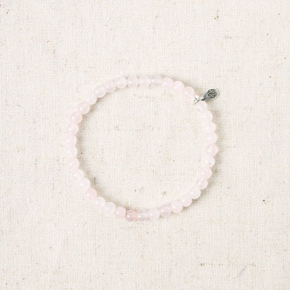 Rose Quartz Energy Bracelet by Tiny Rituals