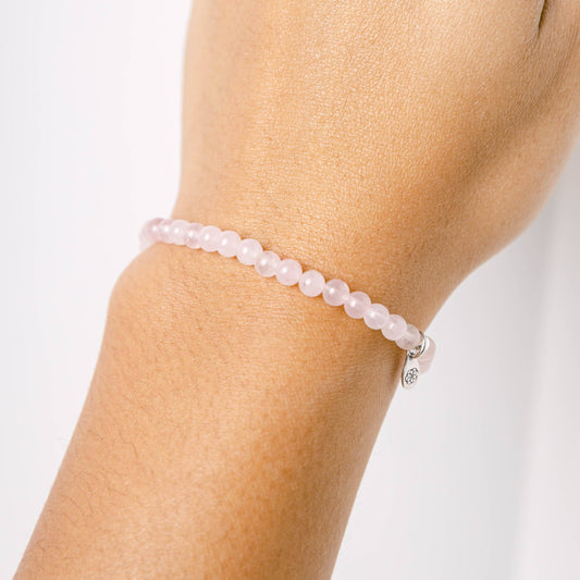 Rose Quartz Energy Bracelet by Tiny Rituals