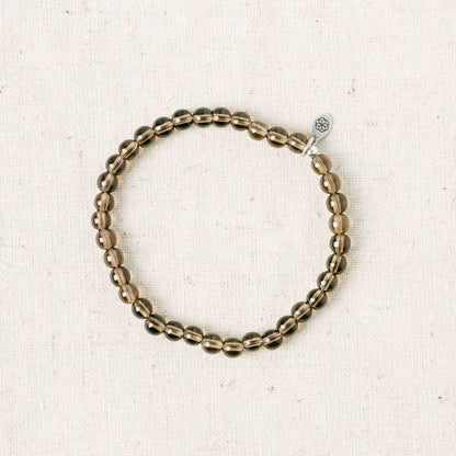 Smoky Quartz Energy Bracelet by Tiny Rituals