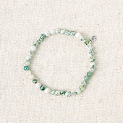 Tree Agate Energy Bracelet by Tiny Rituals