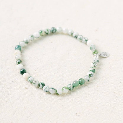 Tree Agate Energy Bracelet by Tiny Rituals