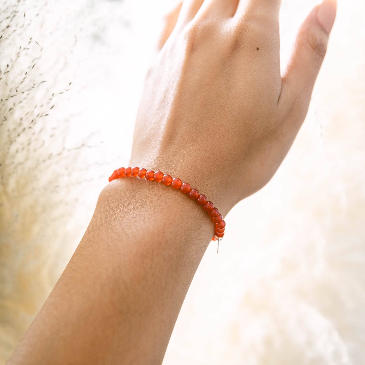 Red Jade Energy Bracelet by Tiny Rituals