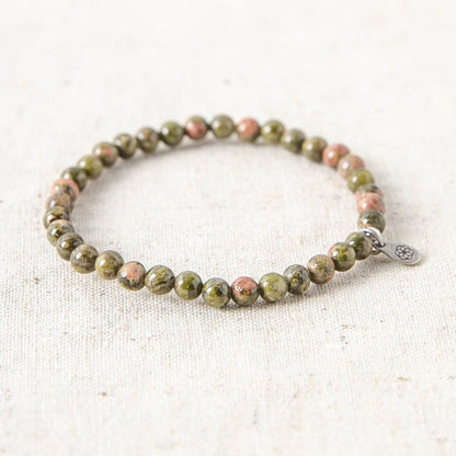 Unakite Energy Bracelet by Tiny Rituals