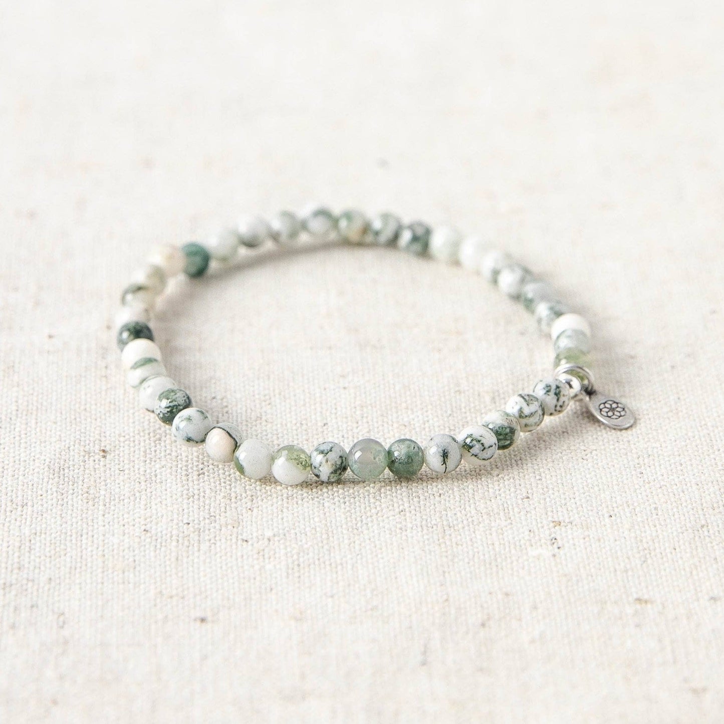 Tree Agate Energy Bracelet by Tiny Rituals