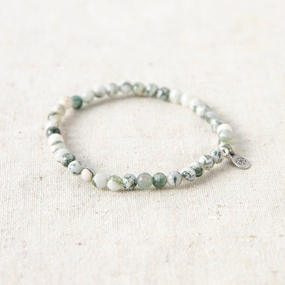 Tree Agate Energy Bracelet by Tiny Rituals