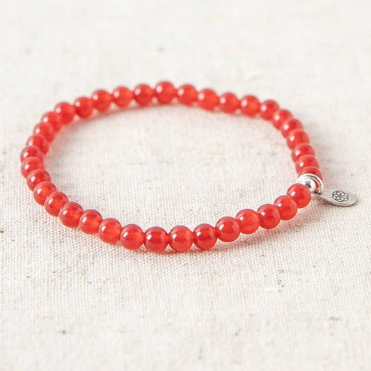 Red Jade Energy Bracelet by Tiny Rituals