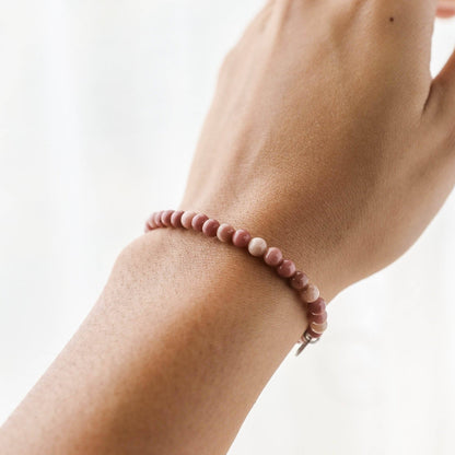 Rhodonite Energy Bracelet by Tiny Rituals