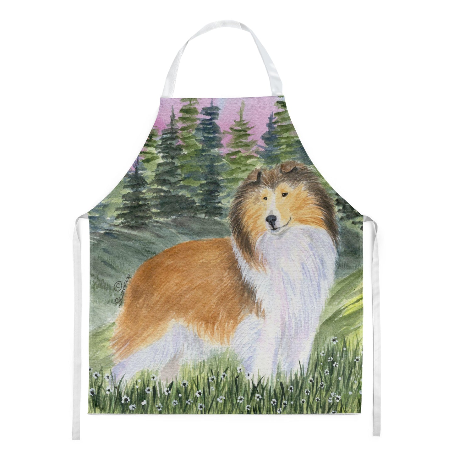 Sheltie Apron by Caroline's Treasures