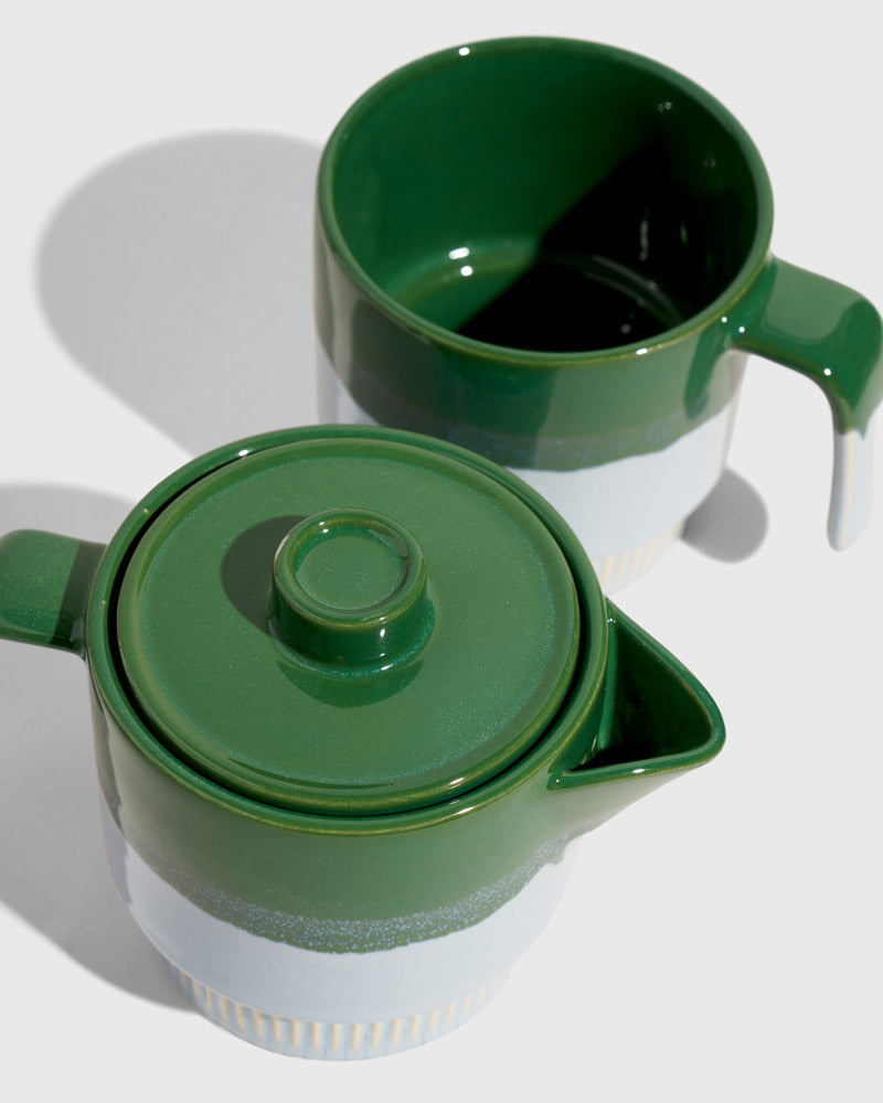 Stackable Stoneware Tea Pot by United By Blue