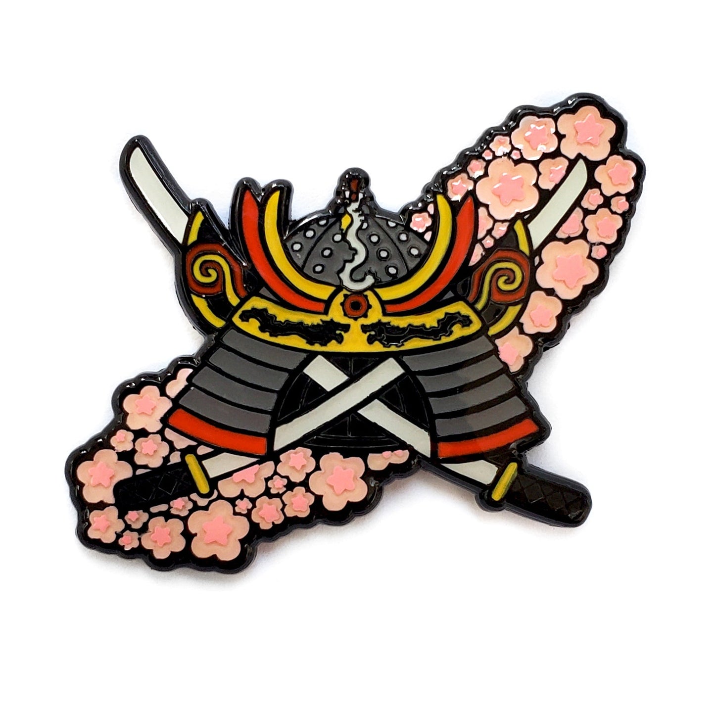 Sakura Samurai Pin by Kolorspun