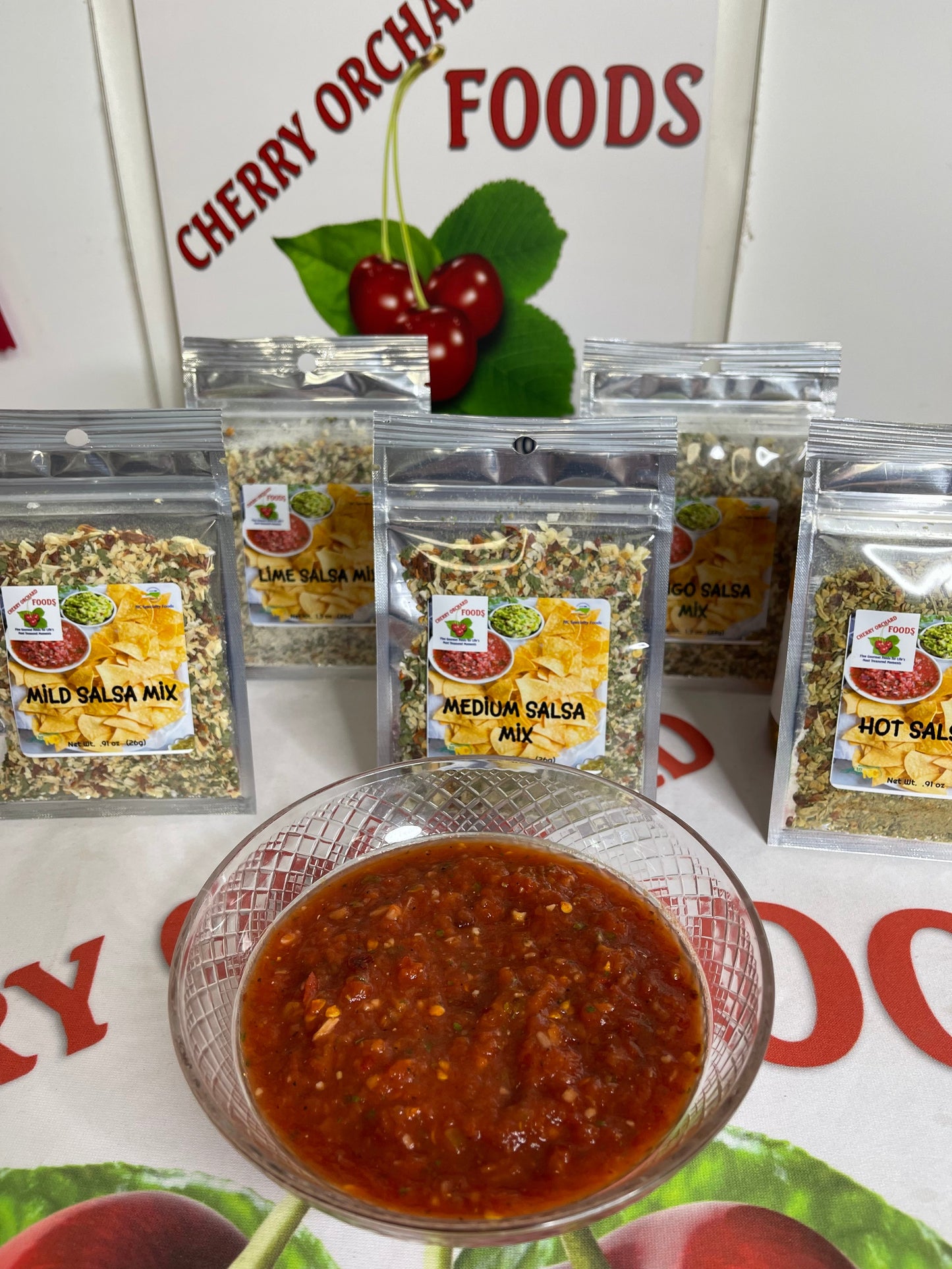 Salsa Mixes by CherryOrchardFoods