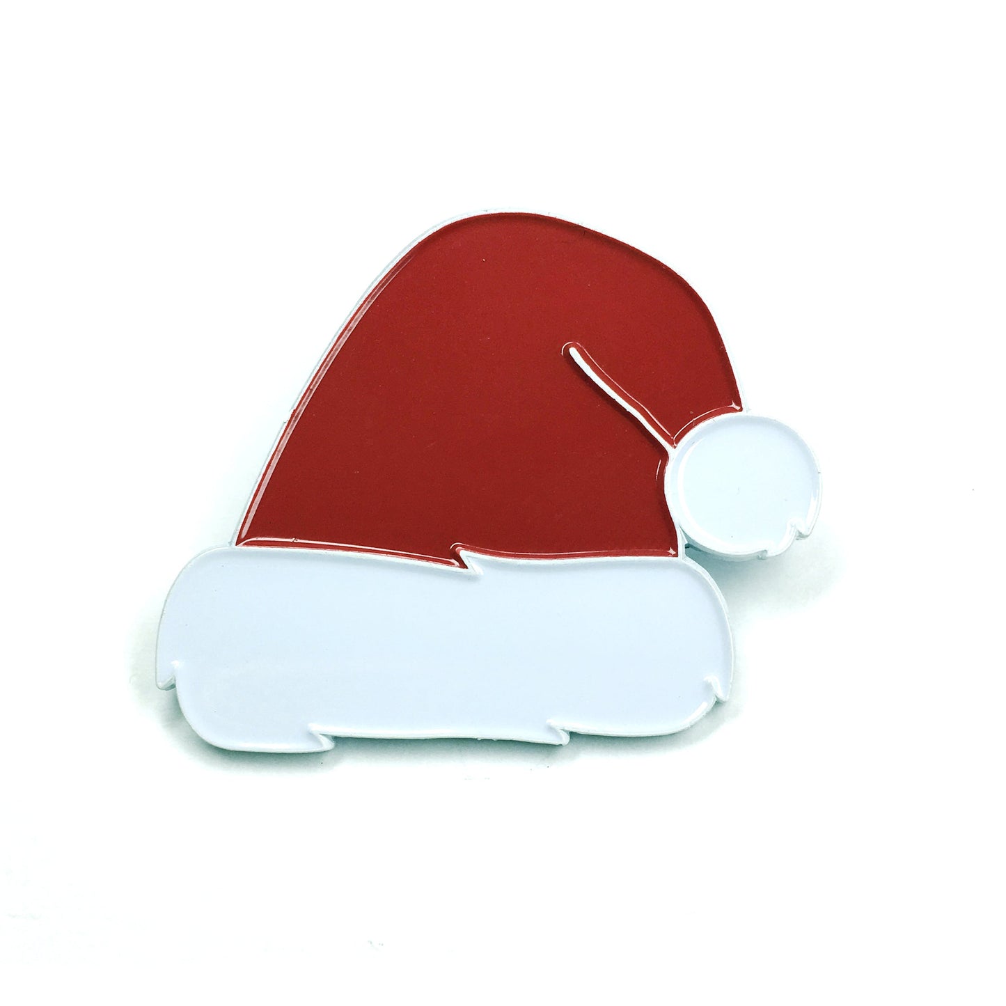 Santa Hat Pin by Kolorspun