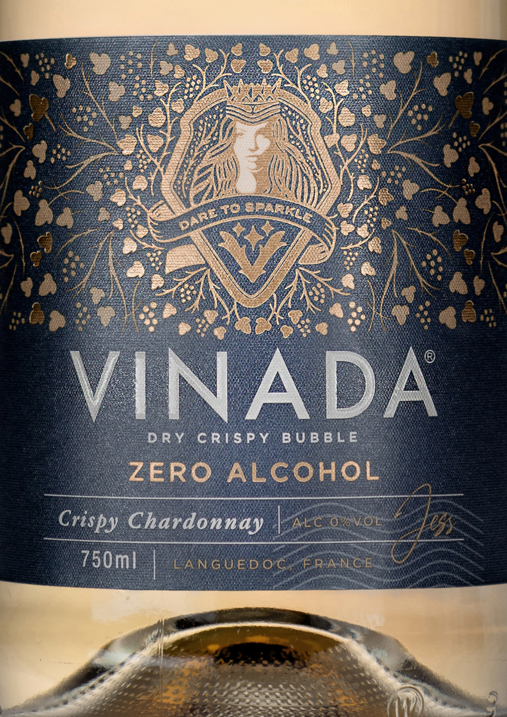 VINADA® - CRISPY CHARDONNAY (0%) 750 ML by VINADA USA