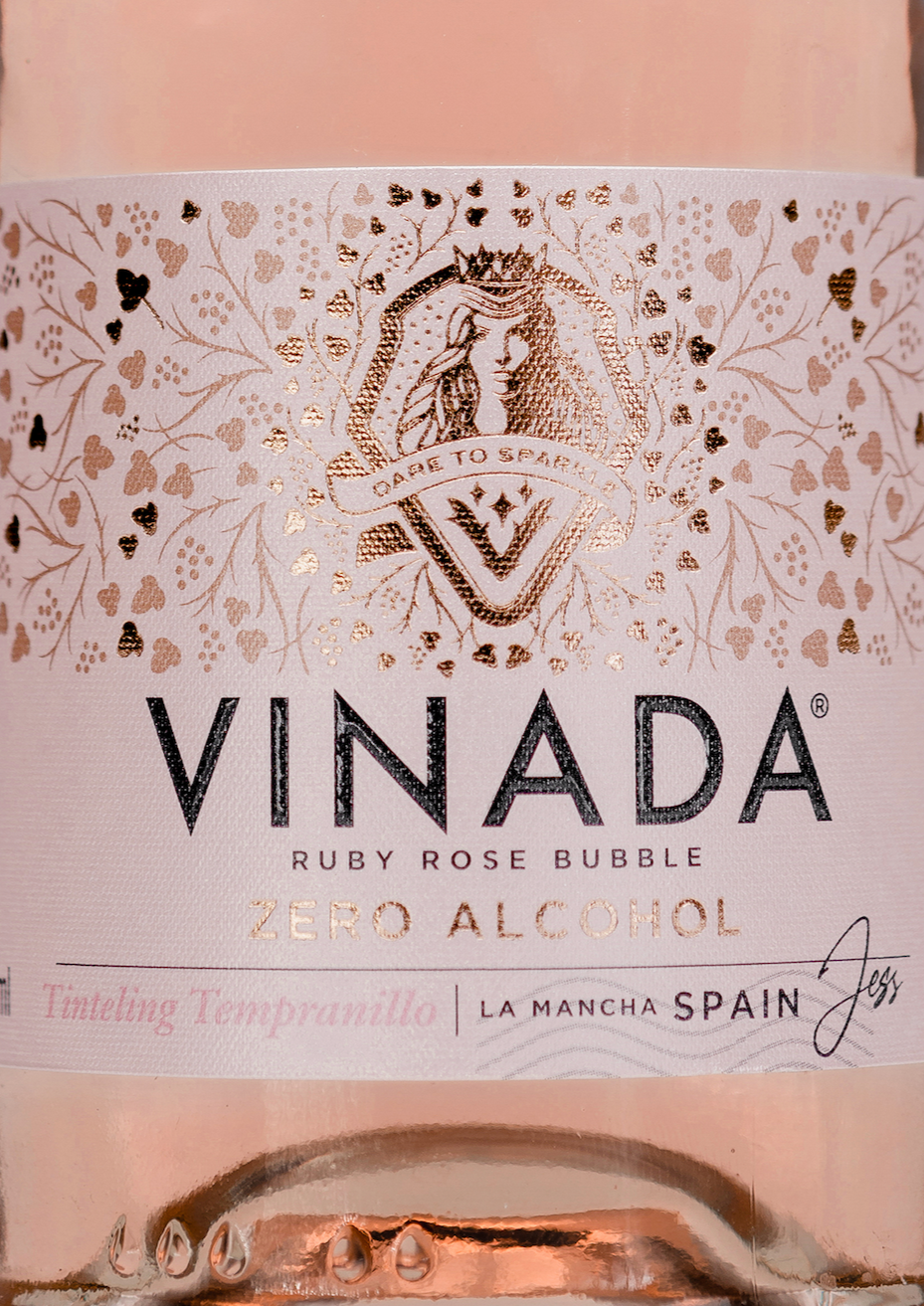 VINADA® - TINTELING TEMPRANILLO ROSÉ MINI (0%) 200 ML by VINADA USA