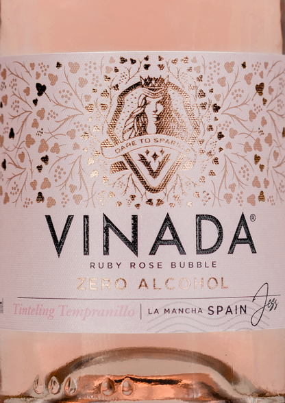 VINADA® - TINTELING TEMPRANILLO ROSÉ MINI (0%) 200 ML by VINADA USA